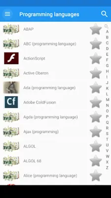 Programming languages android App screenshot 11