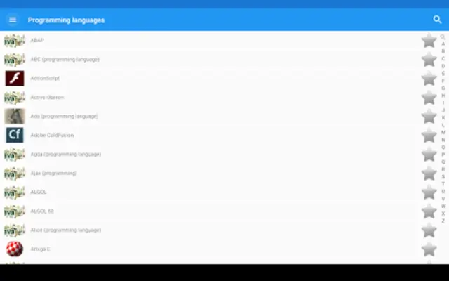 Programming languages android App screenshot 5